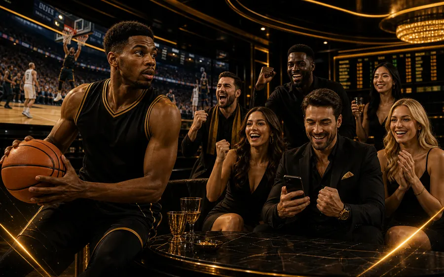Basketball Quarter Markets VIP Experience Notes visual