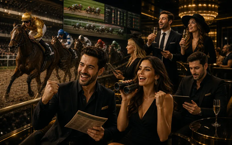 Horse Racing Cards VIP Experience Notes visual